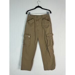 Maje Pelpha Cargo-Style Pants in Camel Size 36